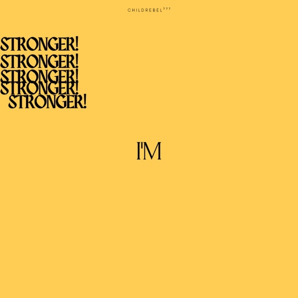 I'M Stronger!