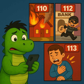 Nødnummer (læring - 110, 112 & 113)