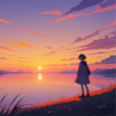 colours of the evening song art