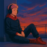 Album cover for Jujutsu Kaisen Opening - Kaikai Kitan (Lofi Version) by Atemu