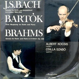 J.S. Bach, Bartók & Brahms: Works for Violin & Piano