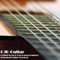 Album cover for Golden from KPop Demon Hunters (Classical Guitar Version - Tribute to HUNTR/X) - Single by CJR Guitar
