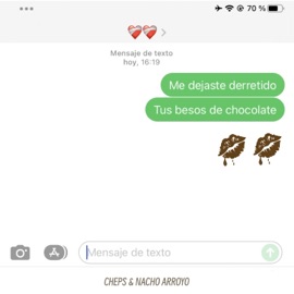 Besos de chocolate (feat. Nacho Arroyo) Cheps