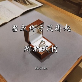 当我终于买得起那枚戒指 (Dj阿谭版伴奏) 徐剑秋