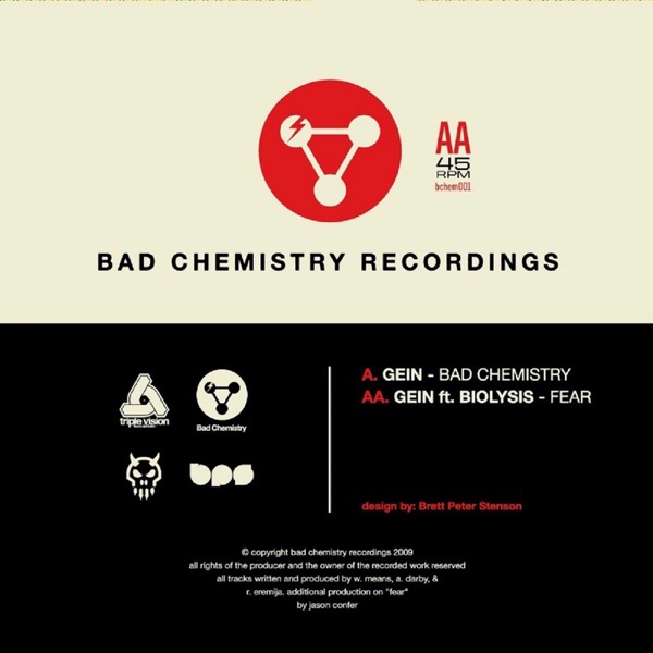 Bad Chemistry / Fear - (BCHEM001) - Single