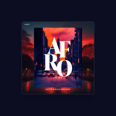 Listen to Nico Servidio DJ, watch music videos, read bio, see tour dates & more!
