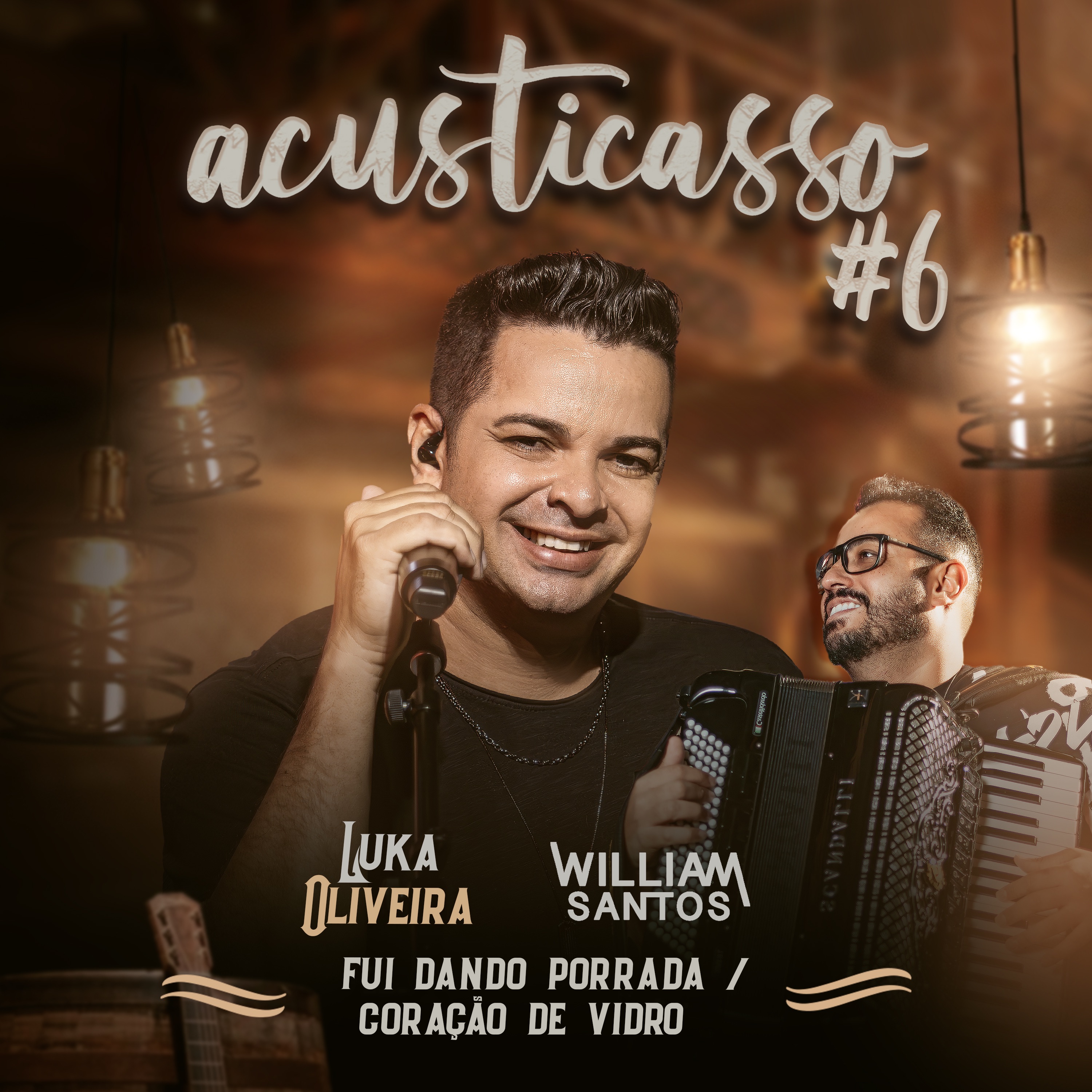 Fui Dando Porrada / Coração de Vidro (Acusticasso #6) - Single