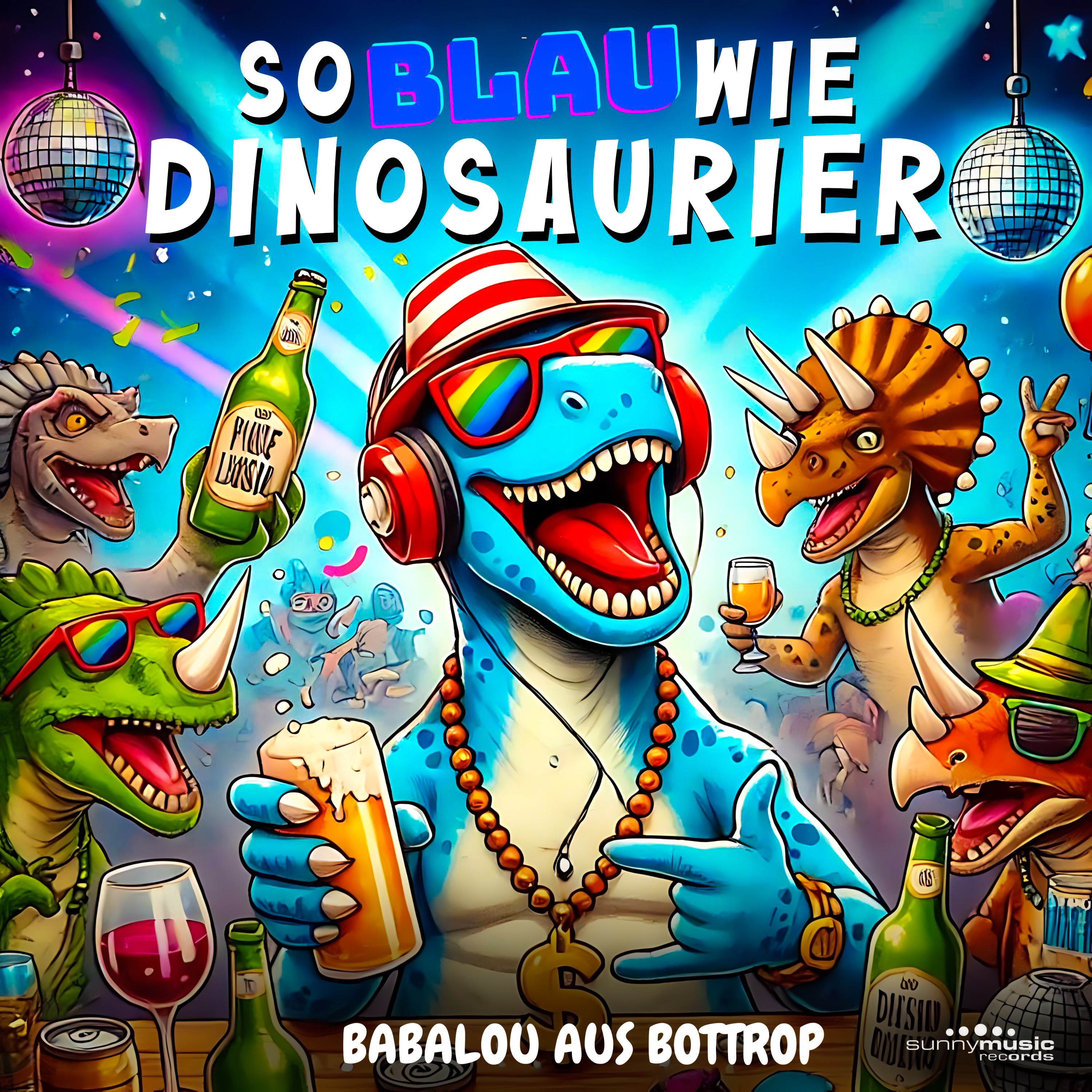 So blau wie Dinosaurier - Single