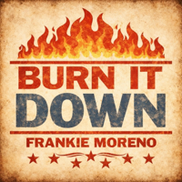 Burn It Down - Frankie Moreno Cover Art