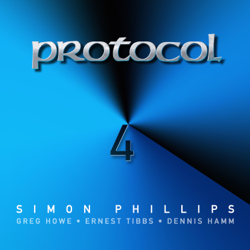 Protocol 4 (feat. Greg Howe, Ernest Tibbs &amp; Dennis Hamm) - Simon Phillips Cover Art