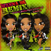 Wanna Be (Extended Remix) - GloRilla, Megan Thee Stallion &amp; Cardi B Cover Art