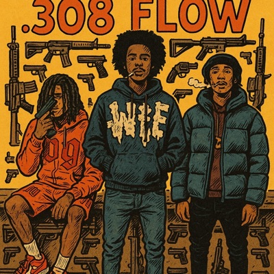 .308 (feat. MenaxeChildd & Luh UnoKK) - Single