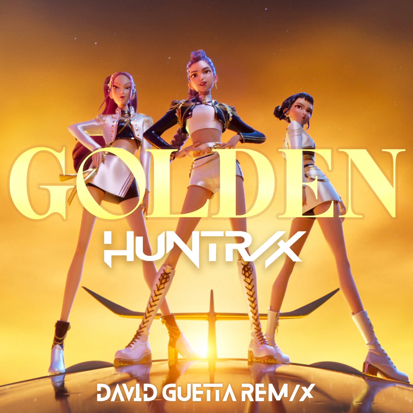 KPop Demon Hunters Cast, HUNTRX & David Guetta – Golden [David Guetta REM/X (from the Netflix film KPop Demon Hunters)] – Single (2025) [iTunes Match M4A]