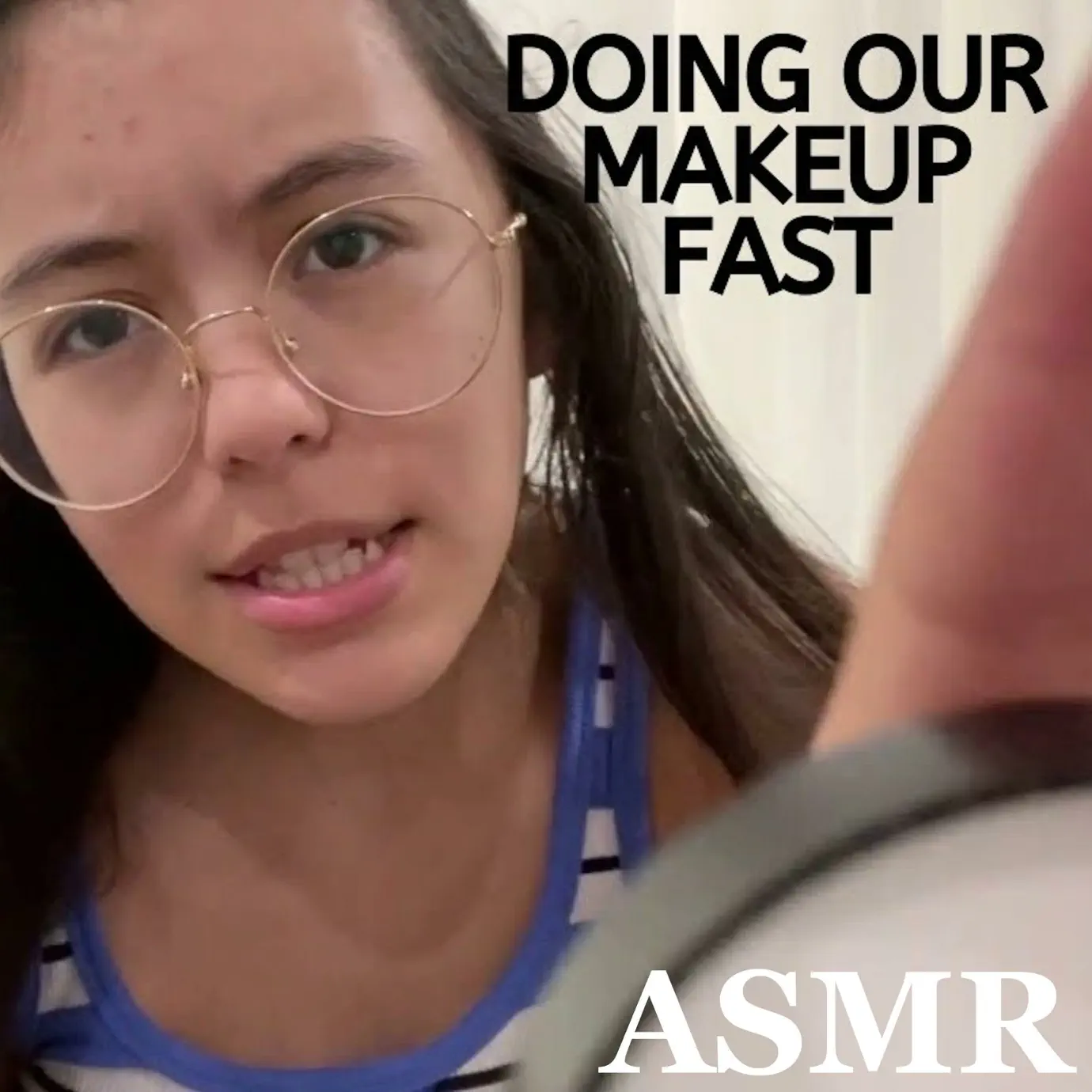 TipToe Tingles ASMR adlı sanatçının Doing OUR Makeup Fast and Aggressively ...