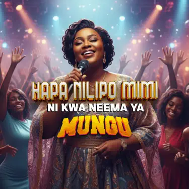 HAPA NILIPO MIMI NI KWA NEEMA YA MUNGU