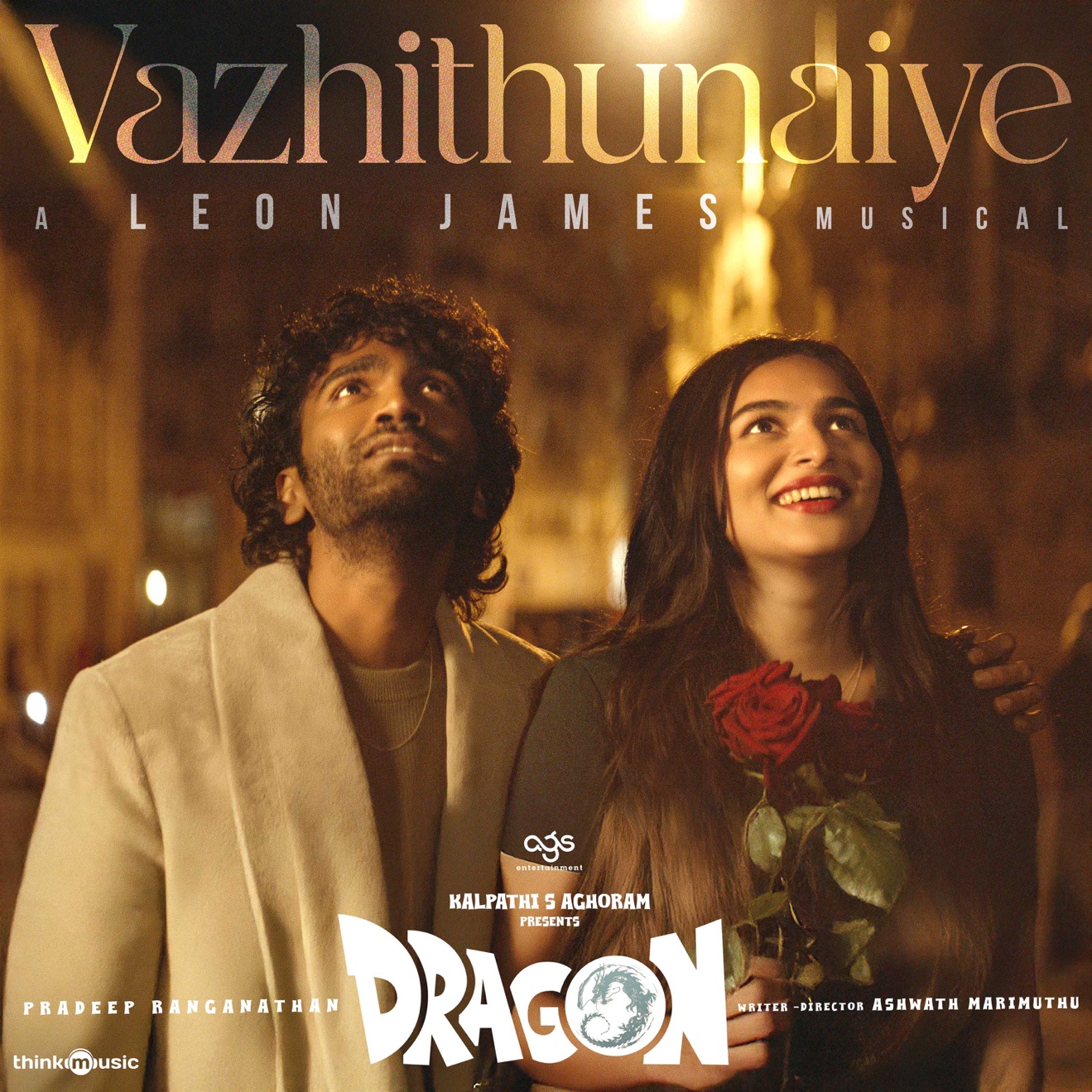 Leon James, Sid Sriram, Sanjana Kalmanje & Vignesh Shivan – Vazhithunaiye (From “Dragon”) – Single (2025) [iTunes Match M4A]