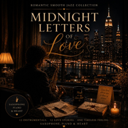 Midnight Letters of Love | A Romantic Smooth Jazz Journey Told Through the Voice of a Saxophone - Romantic Sax Lounge