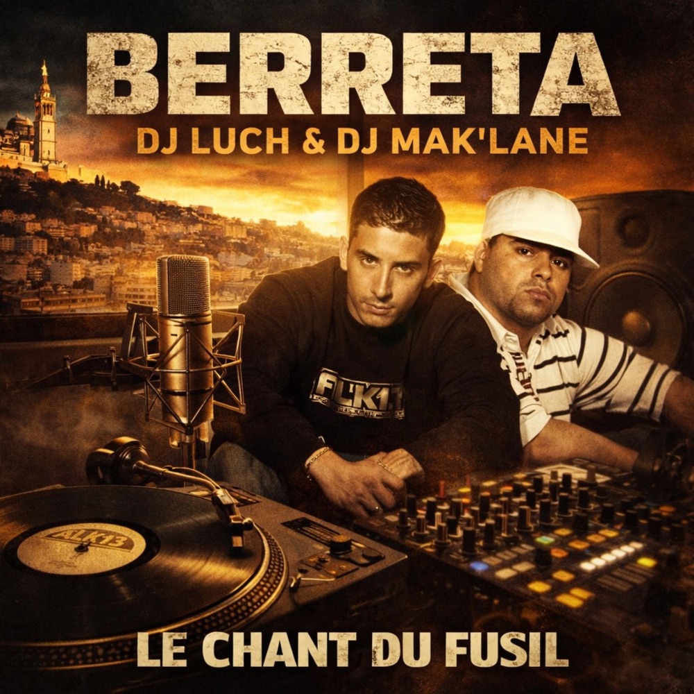 Обложка альбома «LE CHANT DU FUSIL (ALK13 (MIXTAPES OUTLAW SOUND) (feat. BERRETA) - Single» — DJ Luch & DJ MAK'LANE
