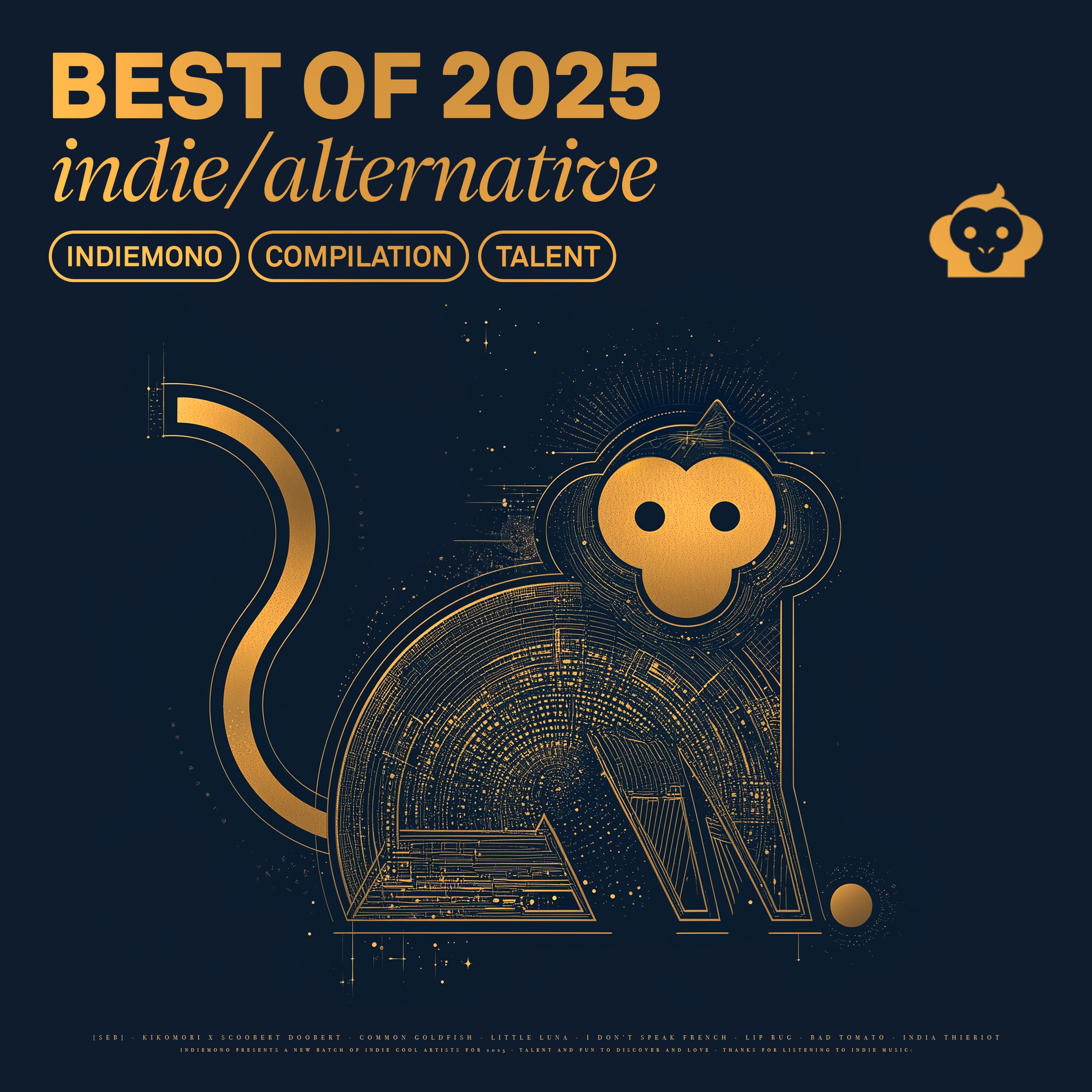 indiemono | best of 2025 · indie / alternative