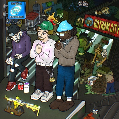 Gotham city (feat. Heymikey! & 1Ballonboy) - Single