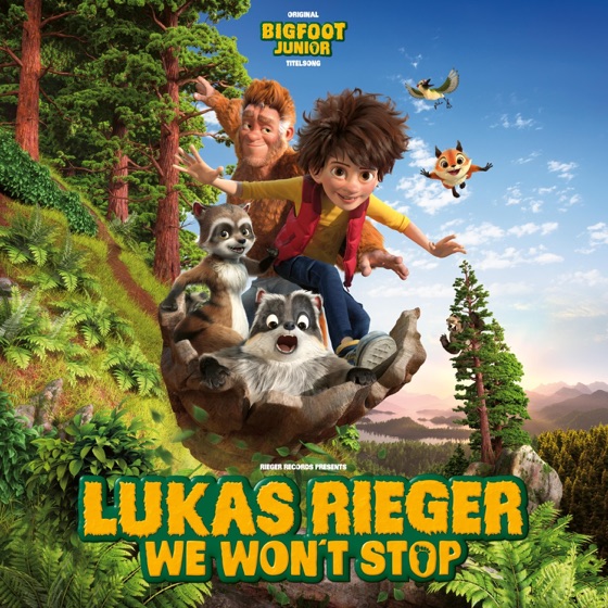 Cover artwork for We Won't Stop (Original Bigfoot Junior Titelsong)
