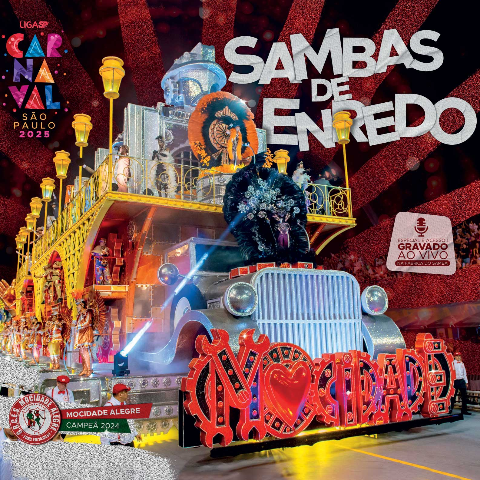 Sambas de Enredo: Carnaval Sp 2025 (Grupo Especial e Grupo de Acesso)