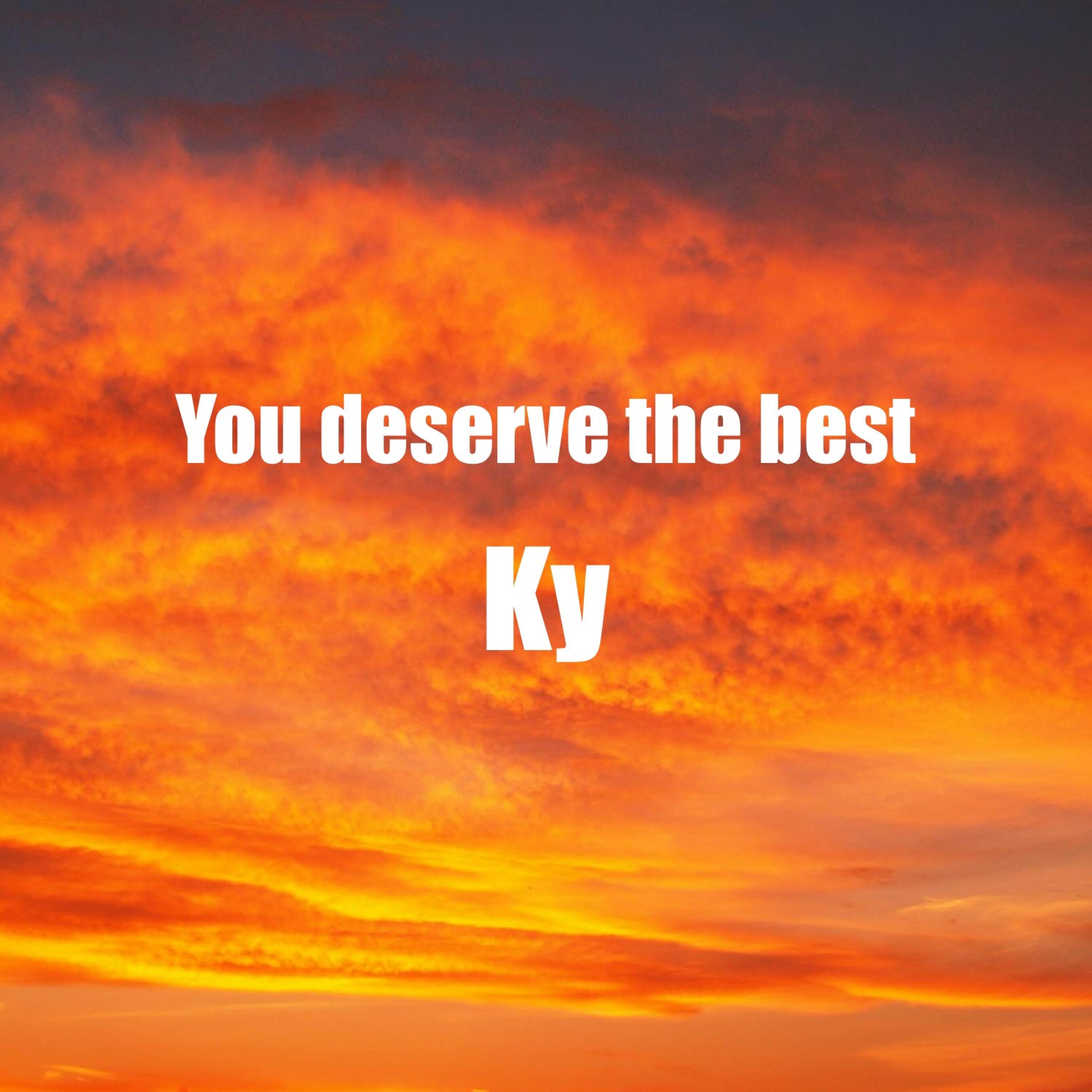 You deserve the best - Single