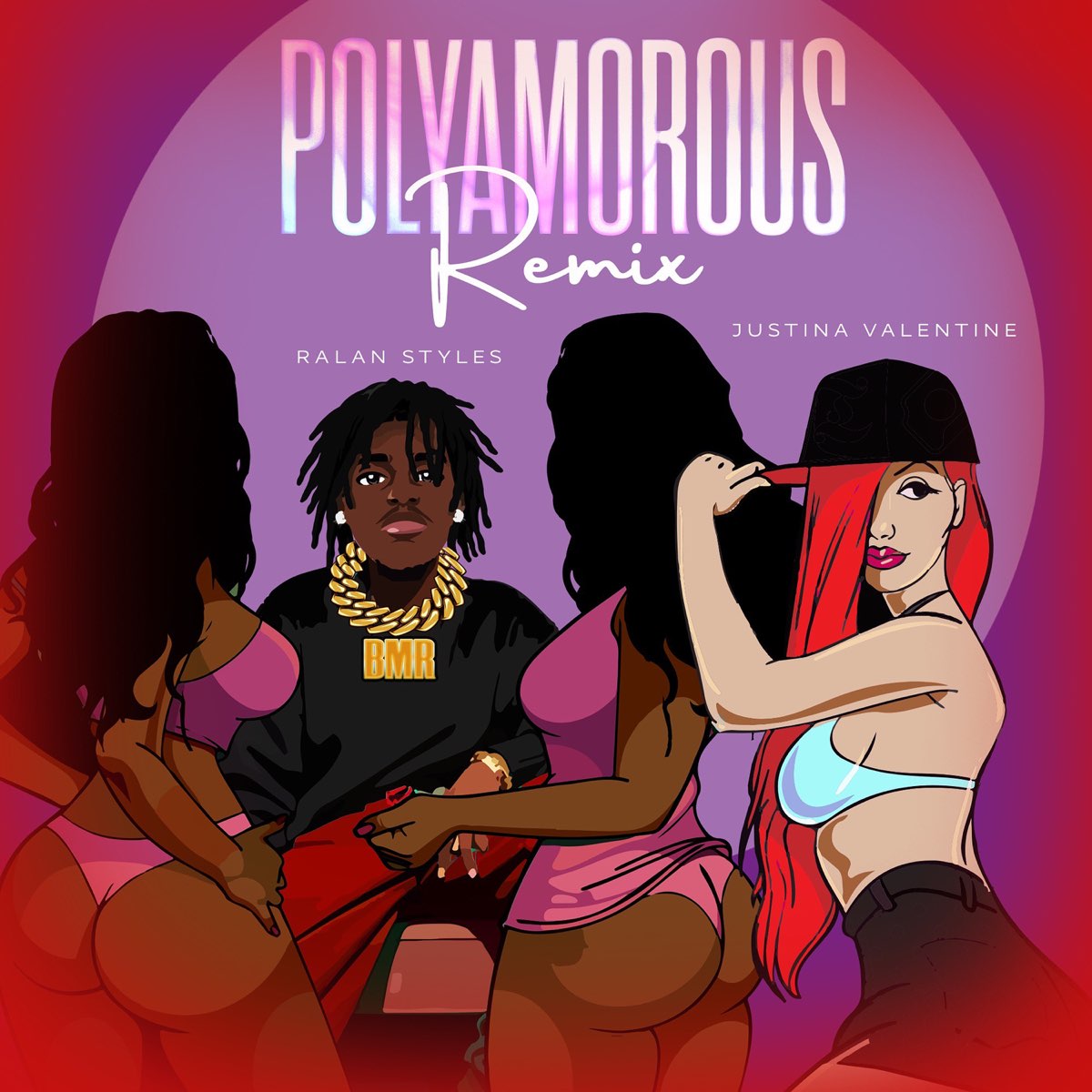 Polyamorous (Remix) [feat. Justina Valentine] - Single - Album by RALAN  STYLES - Apple Music