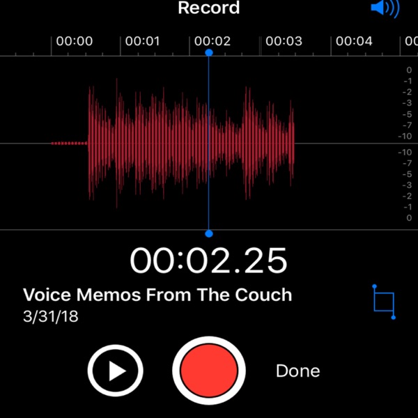 Voice Memos from the Couch