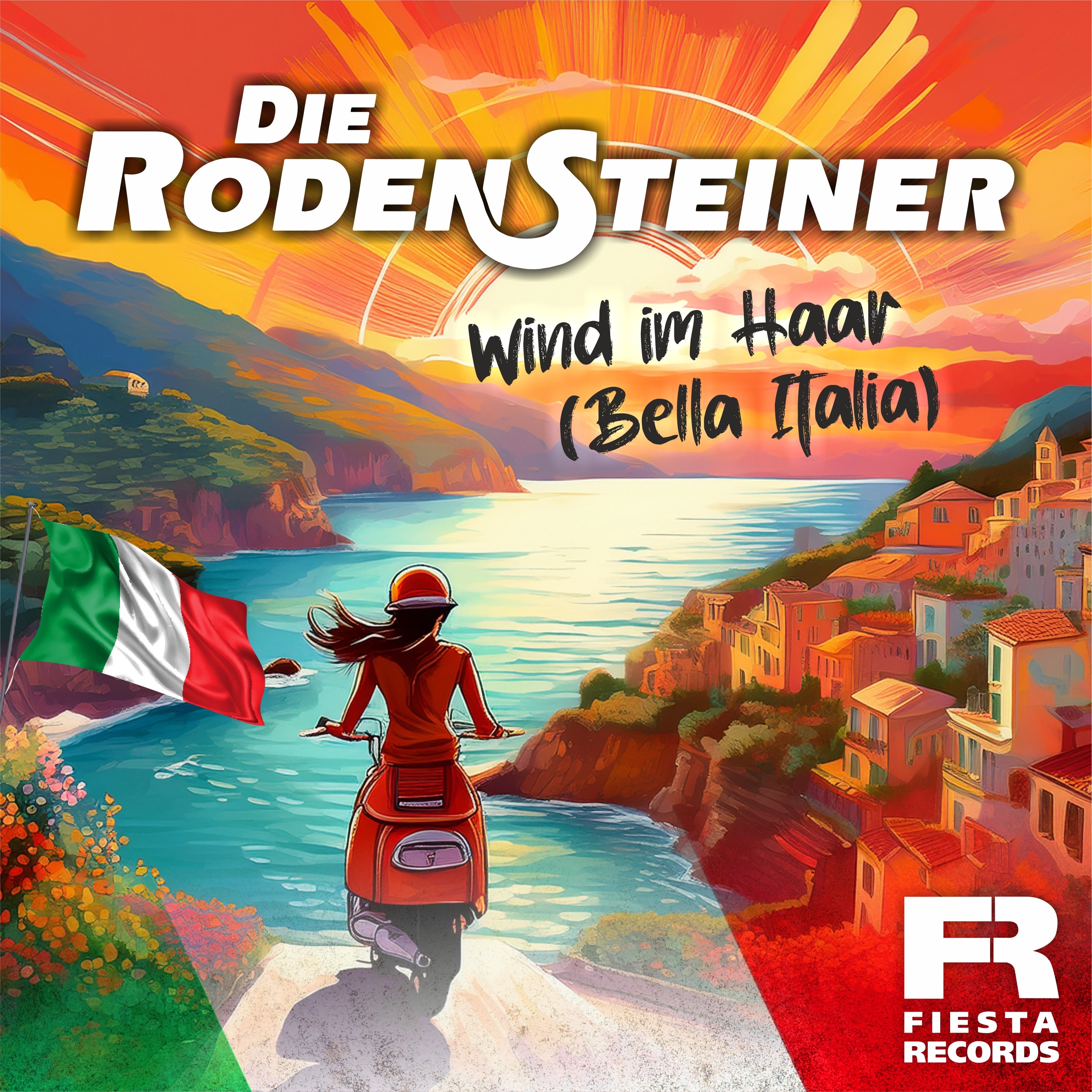 DJ WendyM live vanuit studio Essen Die Rodensteiner - Wind im Haar (Bella Italia)