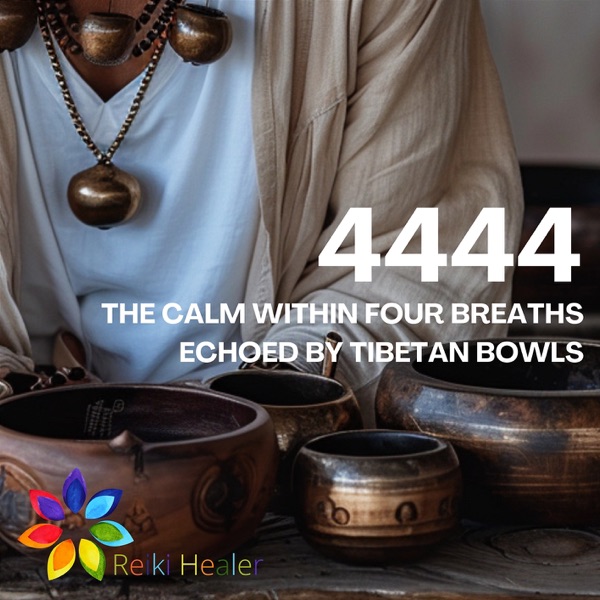 4444: The Calm Within Four Breaths Echoed by Tibetan Bowls