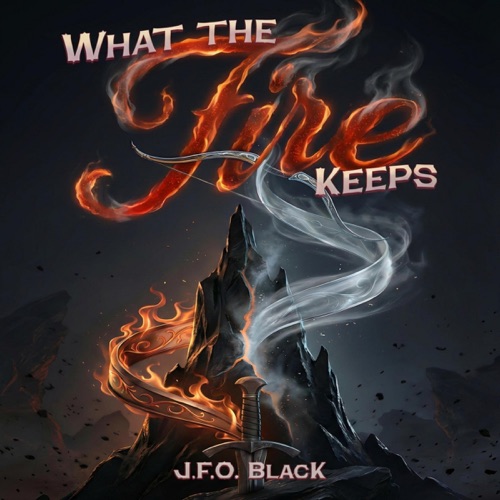What the Fire Keeps: An Arranged Marriage, Slow-Burn Orc & Elf Fantasy Romance (The Blackspire Accord, Book 1) (Unabridged) cover