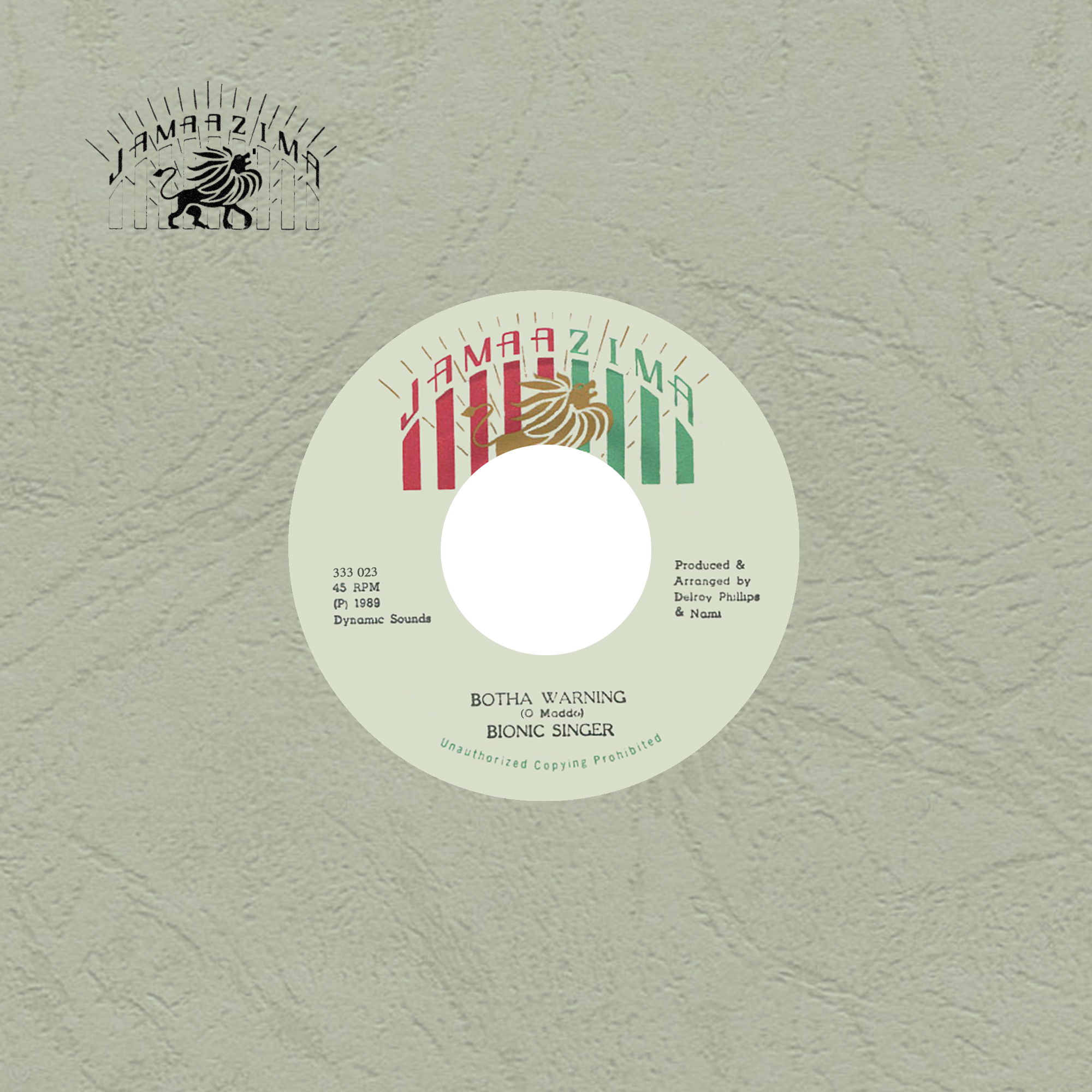 Botha Warning - Single