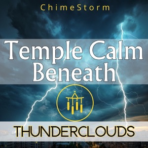 Temple Calm Beneath Thunderclouds