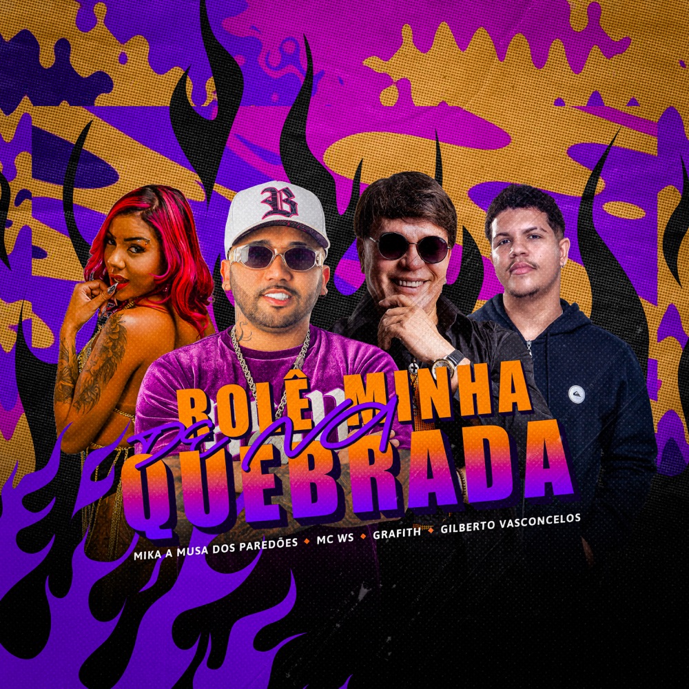 Обложка альбома «Rolê na Minha Quebrada - Single» — MC Ws, Gilberto Vasconcelos, Mika A Musa dos Paredões & Banda Grafith