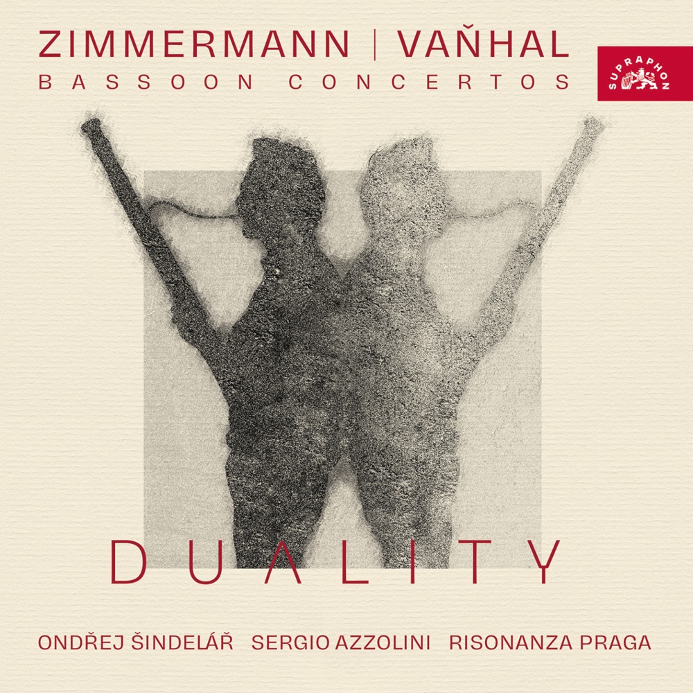 Обложка альбома «Duality / Zimmermann, Vaňhal - Bassoon Concertos» — Ondřej Šindelář, Sergio Azzolini & Risonanza Praga