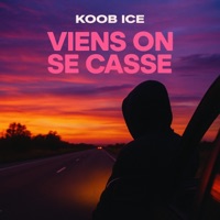 Album cover for VIENS ON SE CASSE (Rap français chill & mélodique, influence Tiakola & Ninho – ambiance coucher de soleil, love & liberté, vibe urbaine et estivale, production indépendante 2025 signée Koob Ice, son d’évasion, road trip, émotion positive.) - Single by KOOB ICE