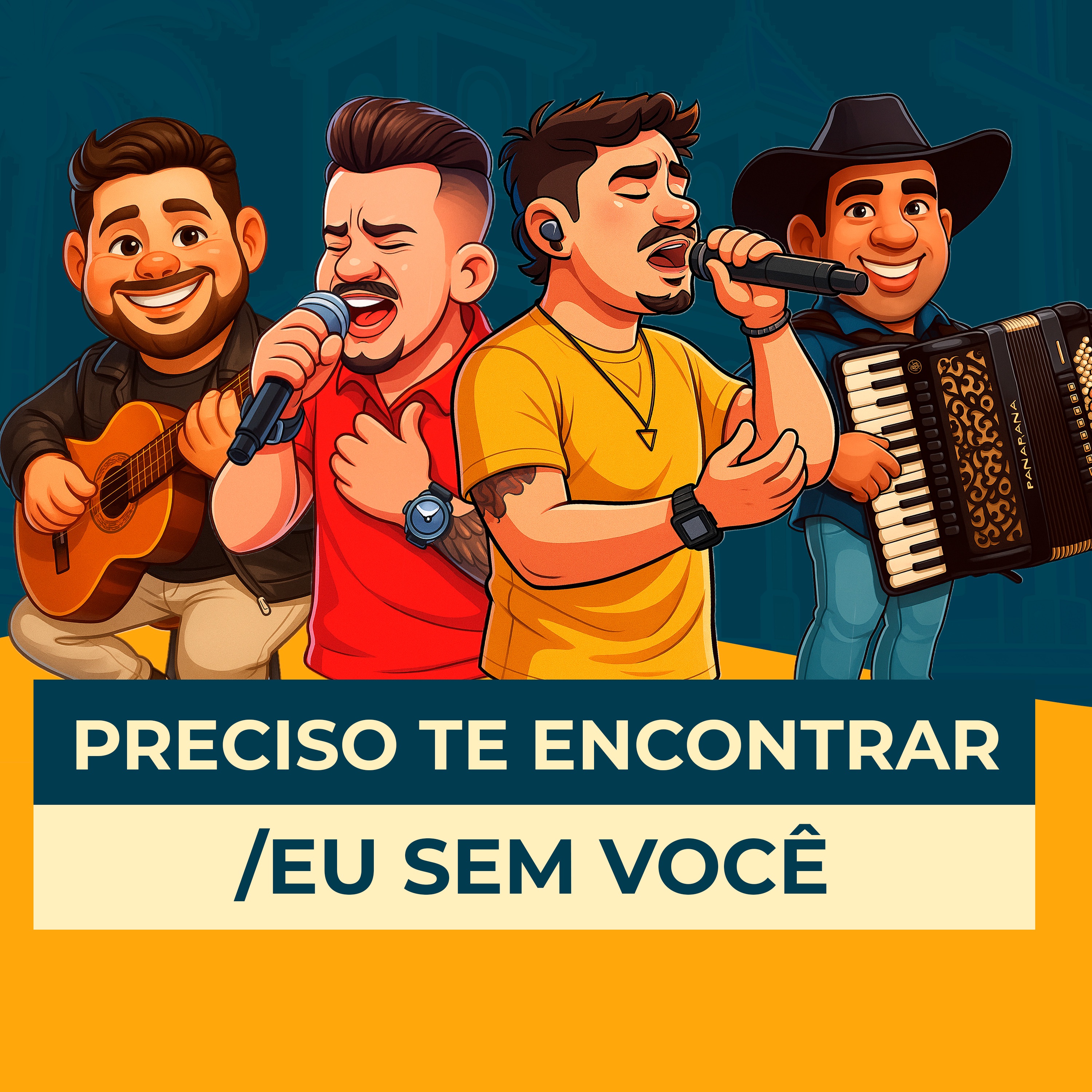 Preciso Te Encontrar / Eu Sem Você (Ao Vivo) - Single