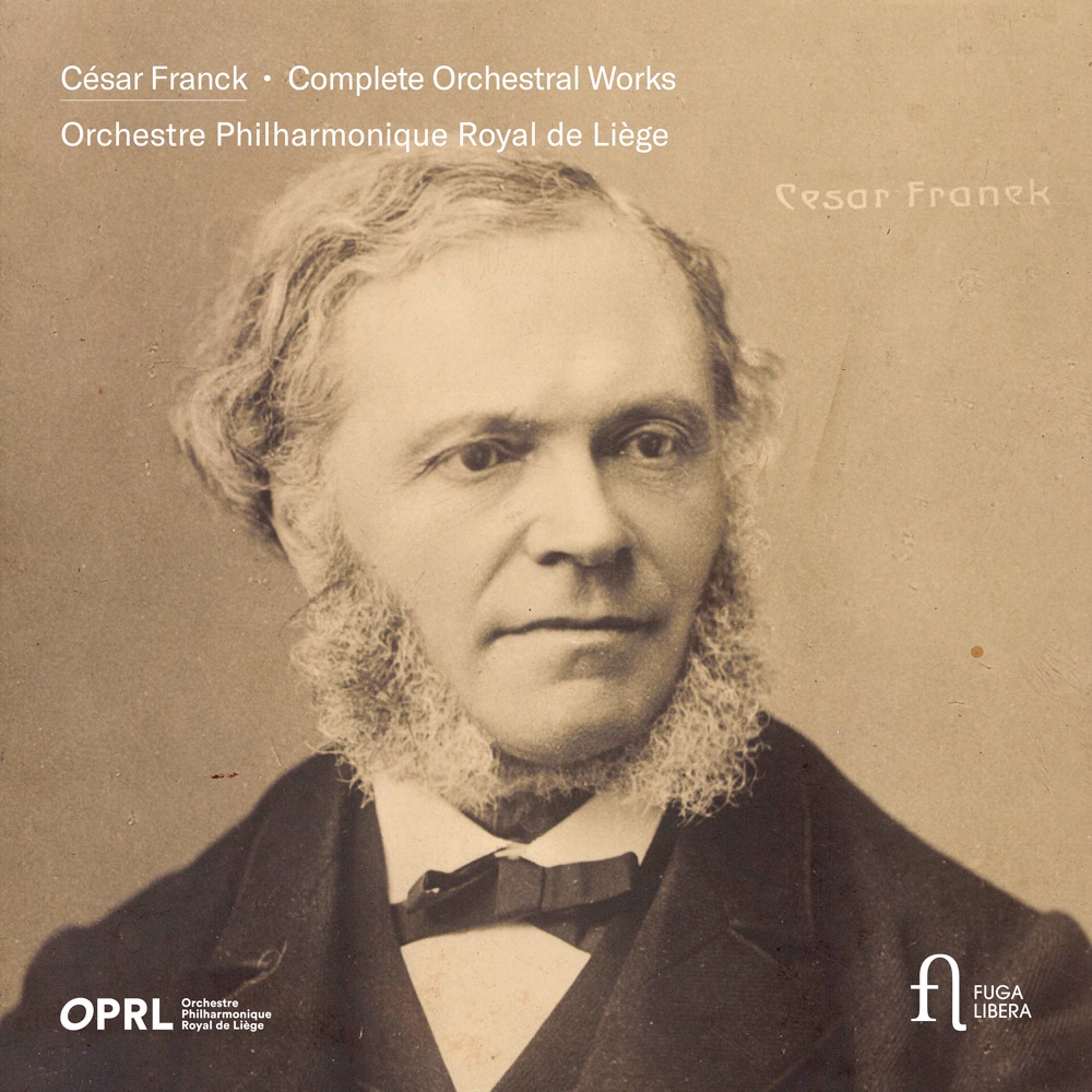 Обложка альбома «Franck: Complete Orchestral Works» — Orchestre Philharmonique Royal de Liège, Christian Arming & Choeur de Radio France