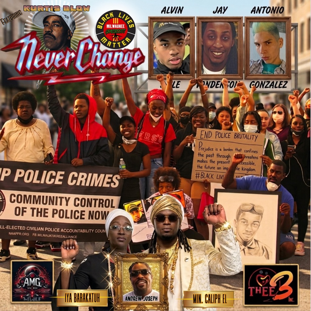 Обложка альбома «NEVER CHANGE BY Iya Barakatuh (feat. +Minister Caliph EL & Kurtis Blow) - Single» — Iya Barakatuh