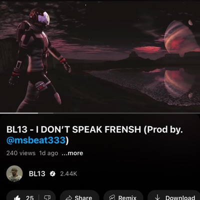 I DONT SPEAK FRENSH - Single