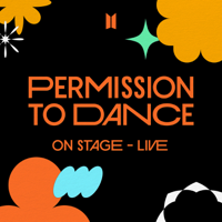 Permission to Dance (Live) - BTS Cover Art