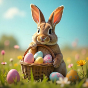 Easter Music (Relaxing Easter Bunny Music) - Music Corner