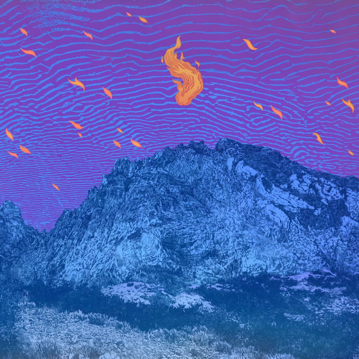 Flickering Resonance by Pelican