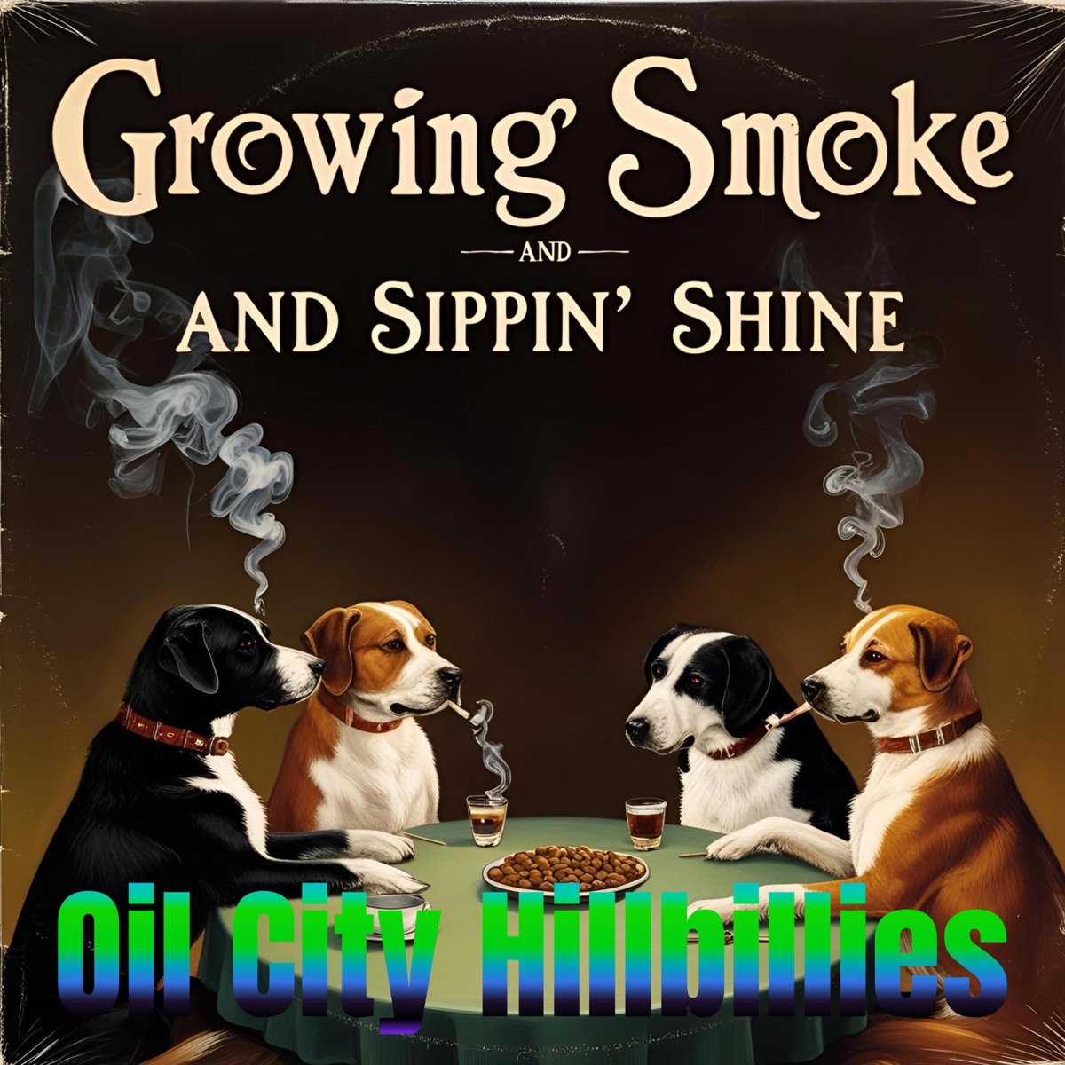 Growing Smoke and Sippin' Shine cover art