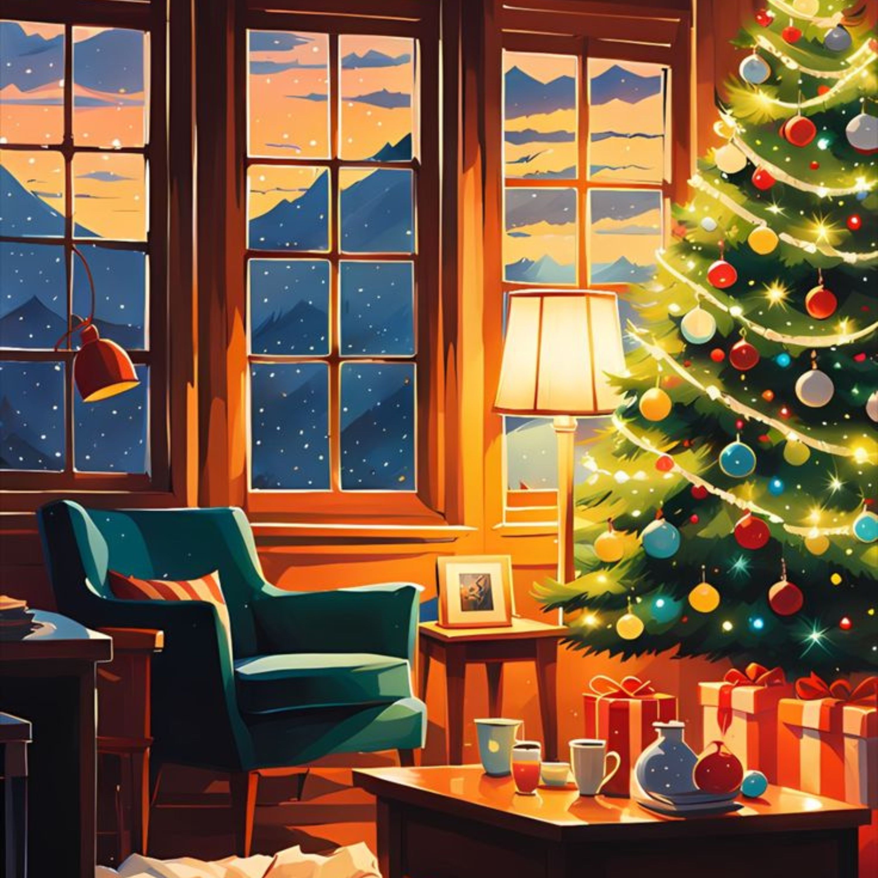 Christmas Lofi Music 2024: Christmas Lofi and Cozy Winter Lo-Fi Jazz Xmas Holiday Chill Background Beats