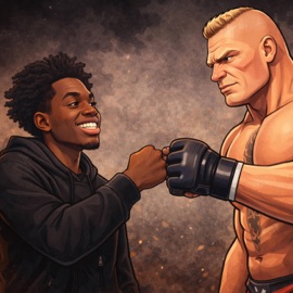 brock lesnar (fast) MK Shun
