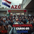 Asielzoekers, het is chaos en ellende.