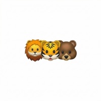Album cover for LIONS TIGERS BEARS - Single by Sadzilla, DanielFromSalem & Ian I-Cee