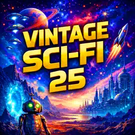 Vintage Sci-Fi 25 - 22 Science Fiction Short Stories from Lester Del Rey, Jack Williamson, Ben Nova, Frank Belknap Long, Michael Shaara and more: Strange Creatures, Impossible Paradoxes, And Dangerous Discoveries In Vintage Science Fiction